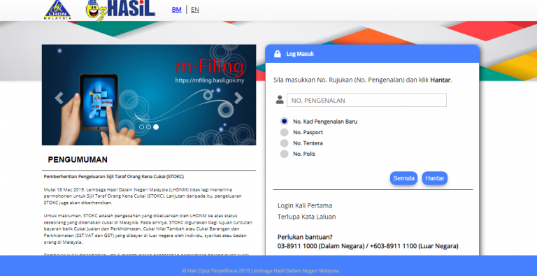 How To Use Lhdn E Filing Platform To File Borang E To Lhdn Clpc Group